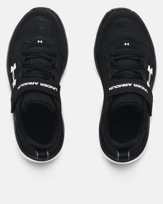 Boys' Pre-School UA Assert 9 AC Running Shoes, Black, pdpMainDesktop image number 2